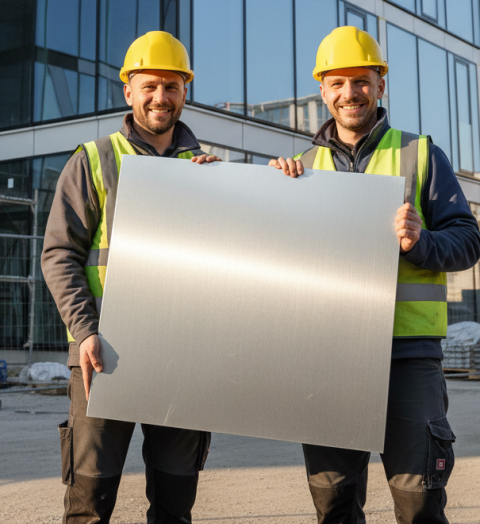 Готовые кассеты из композитных алюминиевых панелей