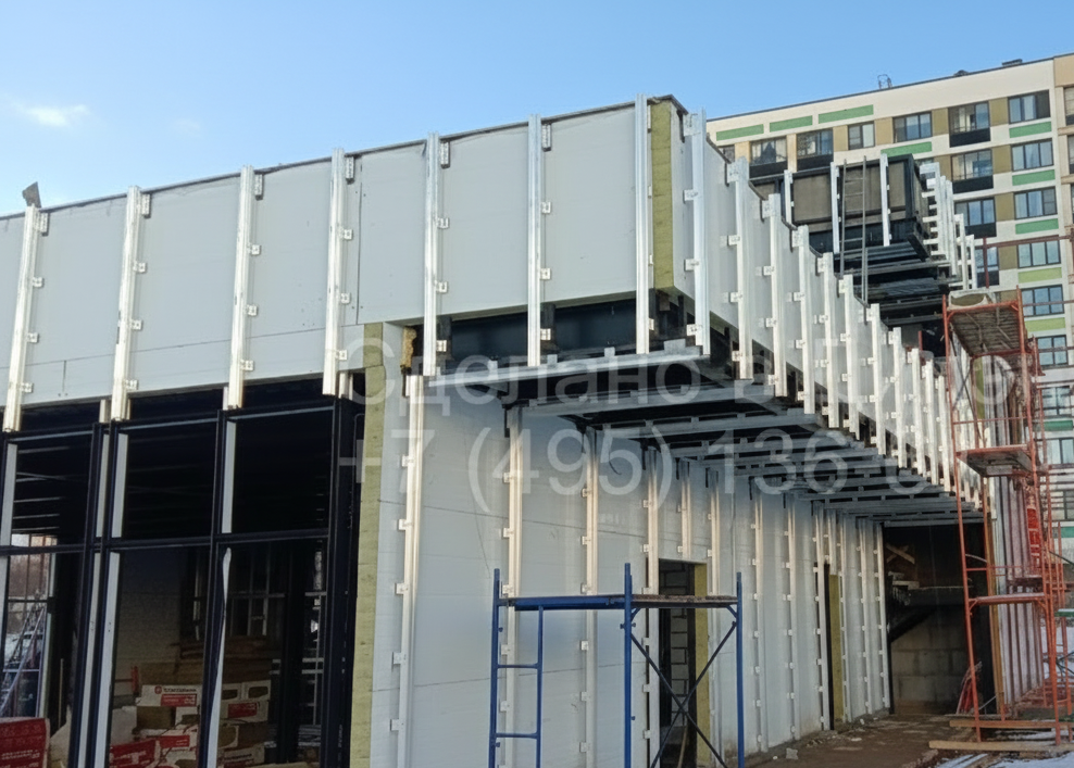 Профили и кронштейны подсистемы вентилируемого фасада — результат точного расчёта